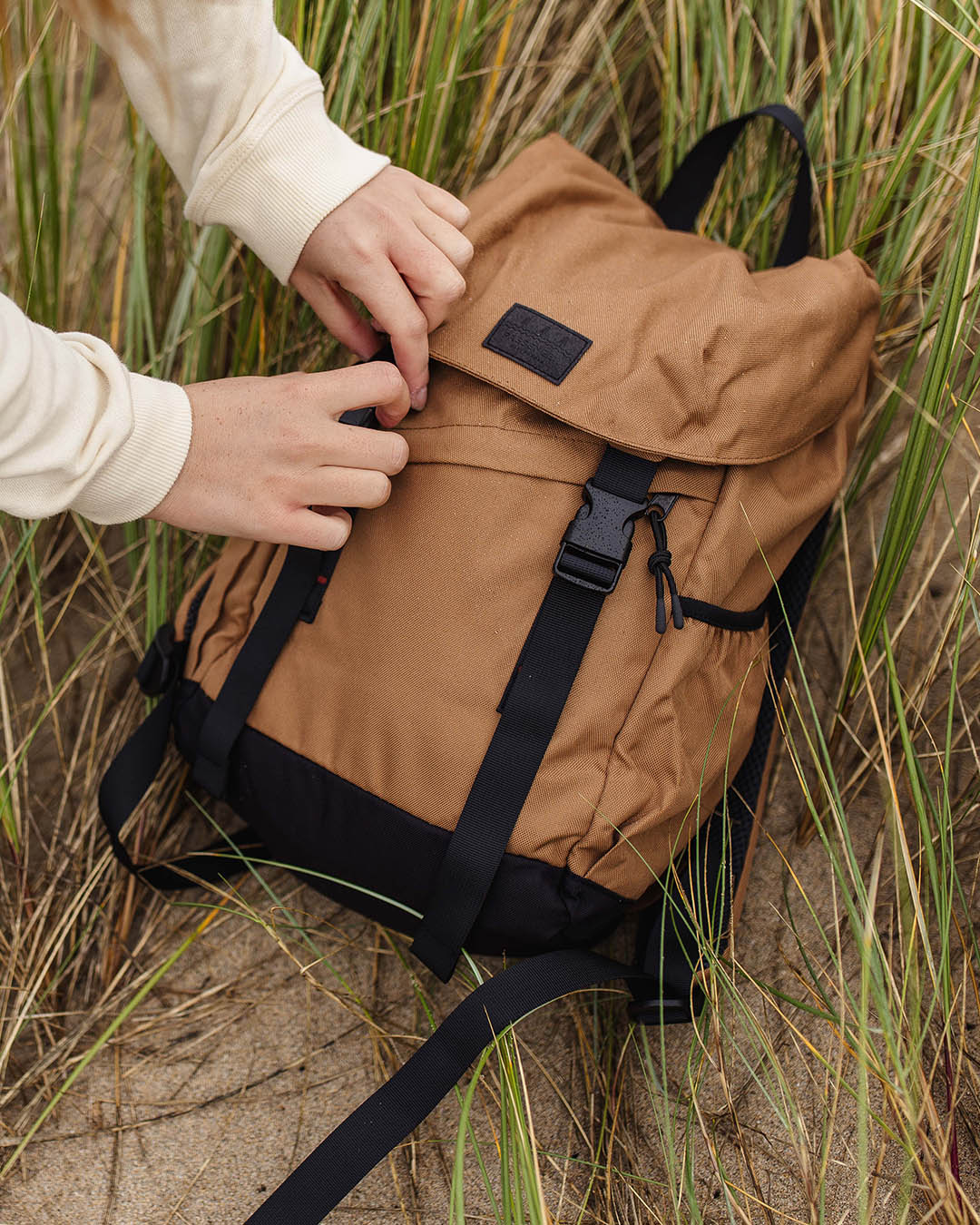 Boondocker 18L Polyester Backpack - Golden Brown - Lifestyle