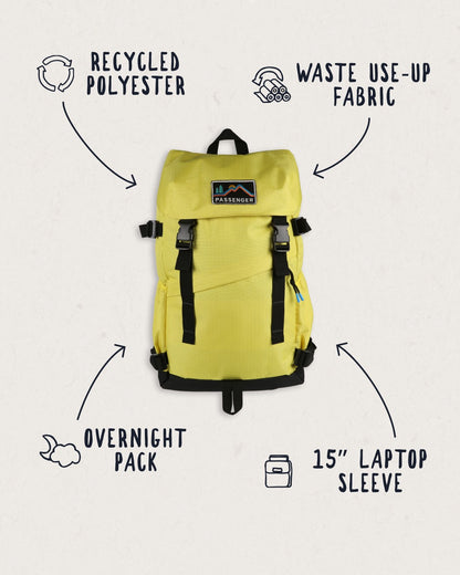 Boondocker 26L Backpack - Sheen Yellow - Lifestyle