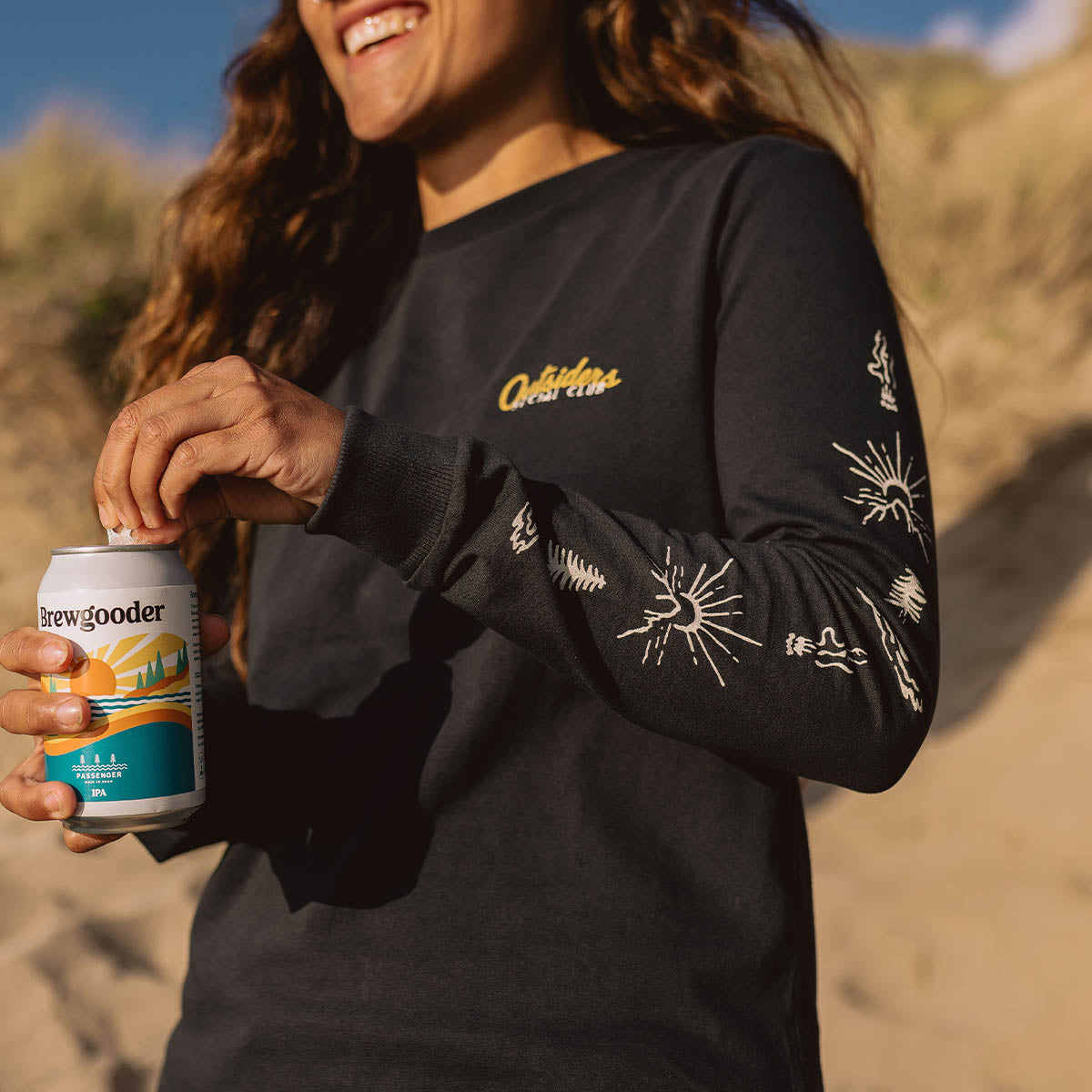 Dawn LS T-Shirt - Black - Lifestyle