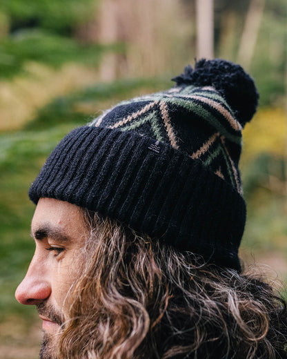 Ember Bobble Hat - Black - Lifestyle
