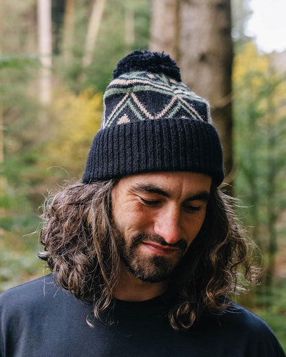 Ember Bobble Hat - Black - Lifestyle