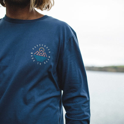 Escapism LS T-Shirt - Dark Denim - Lifestyle