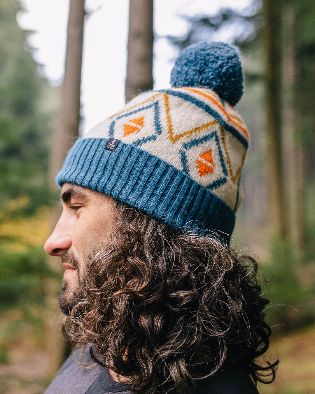 Ember Bobble Hat - Grey Marl - Lifestyle
