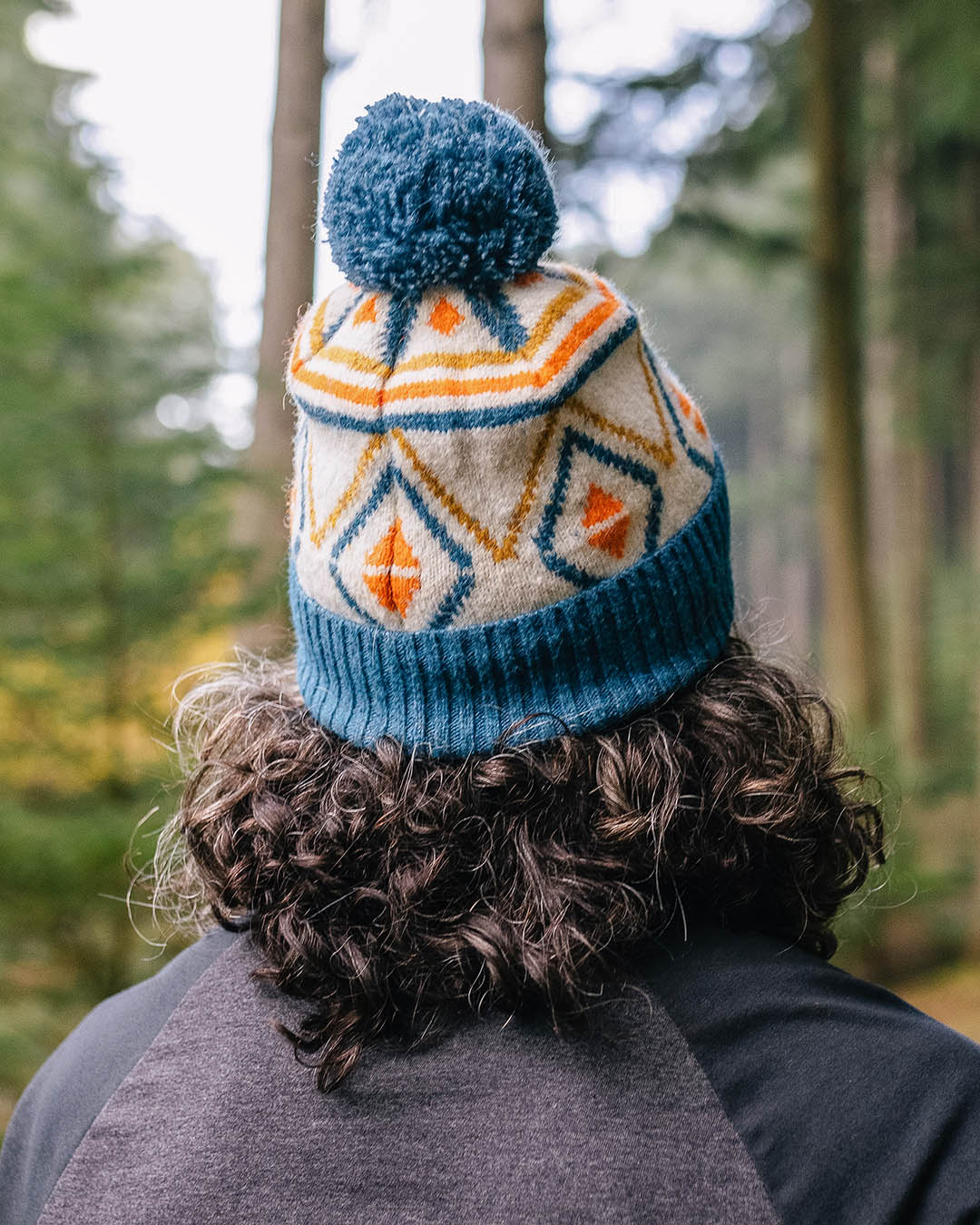 Ember Bobble Hat - Grey Marl - Lifestyle