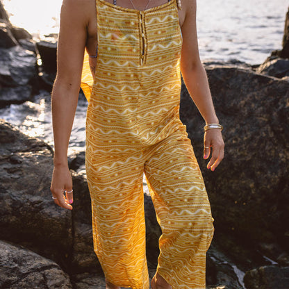Spirit Jumpsuit - Ochre Yellow Sol - Lifestyle
