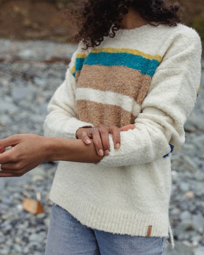 Riverglen Knitted Jumper - Birch - Lifestyle