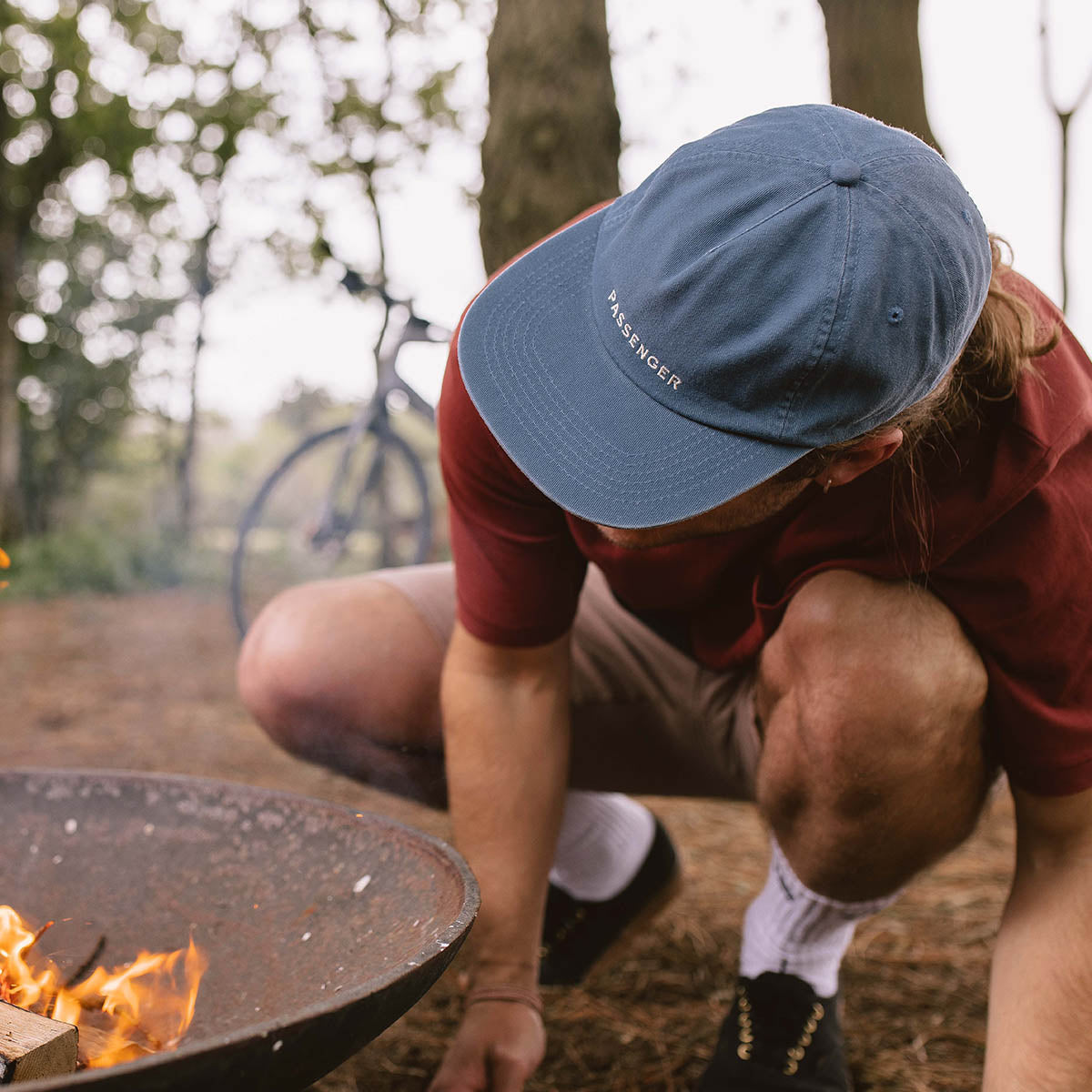 Byron Cap - Stone Blue - Lifestyle