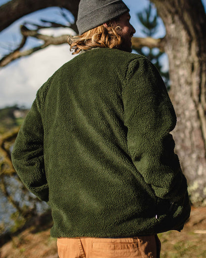 Trekker Deep-Pile Sherpa Fleece - Fir Tree - Lifestyle