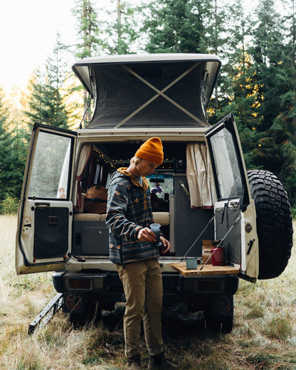 Journey Reversible Jacket - Golden Brown - Lifestyle