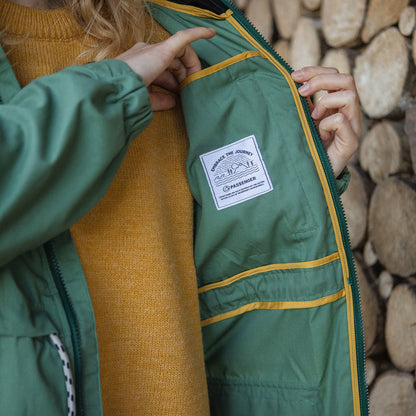 Heather Lightweight Anorak - Dark Ivy - Lifestyle