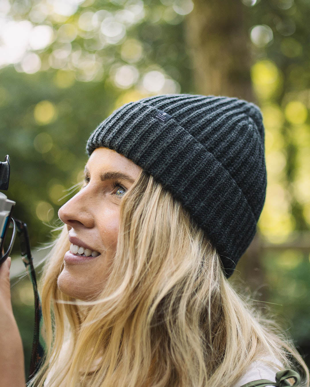 Fisherman Beanie - Charcoal - Lifestyle