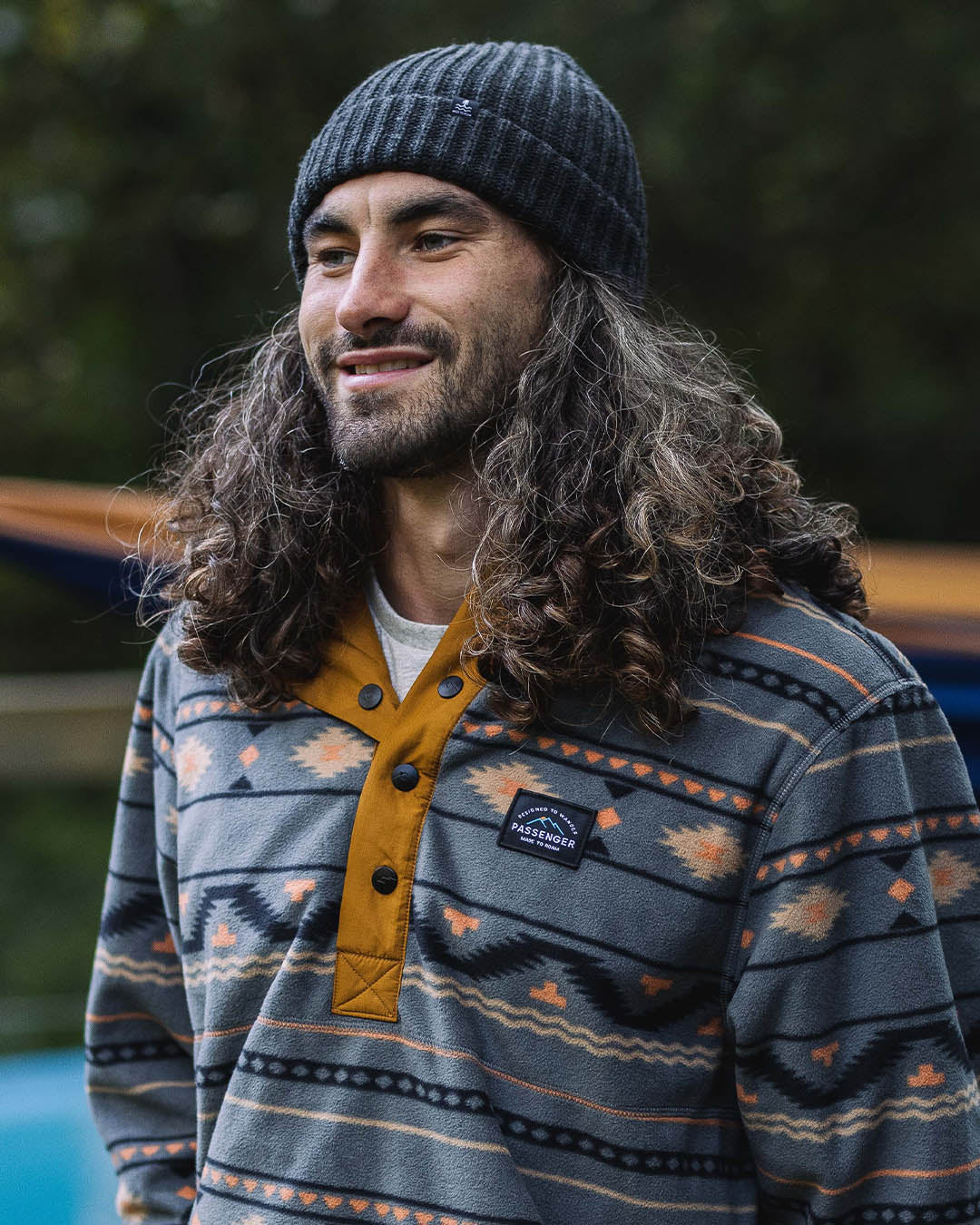 Fisherman Beanie - Charcoal - Lifestyle
