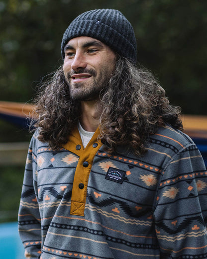 Fisherman Beanie - Charcoal - Lifestyle