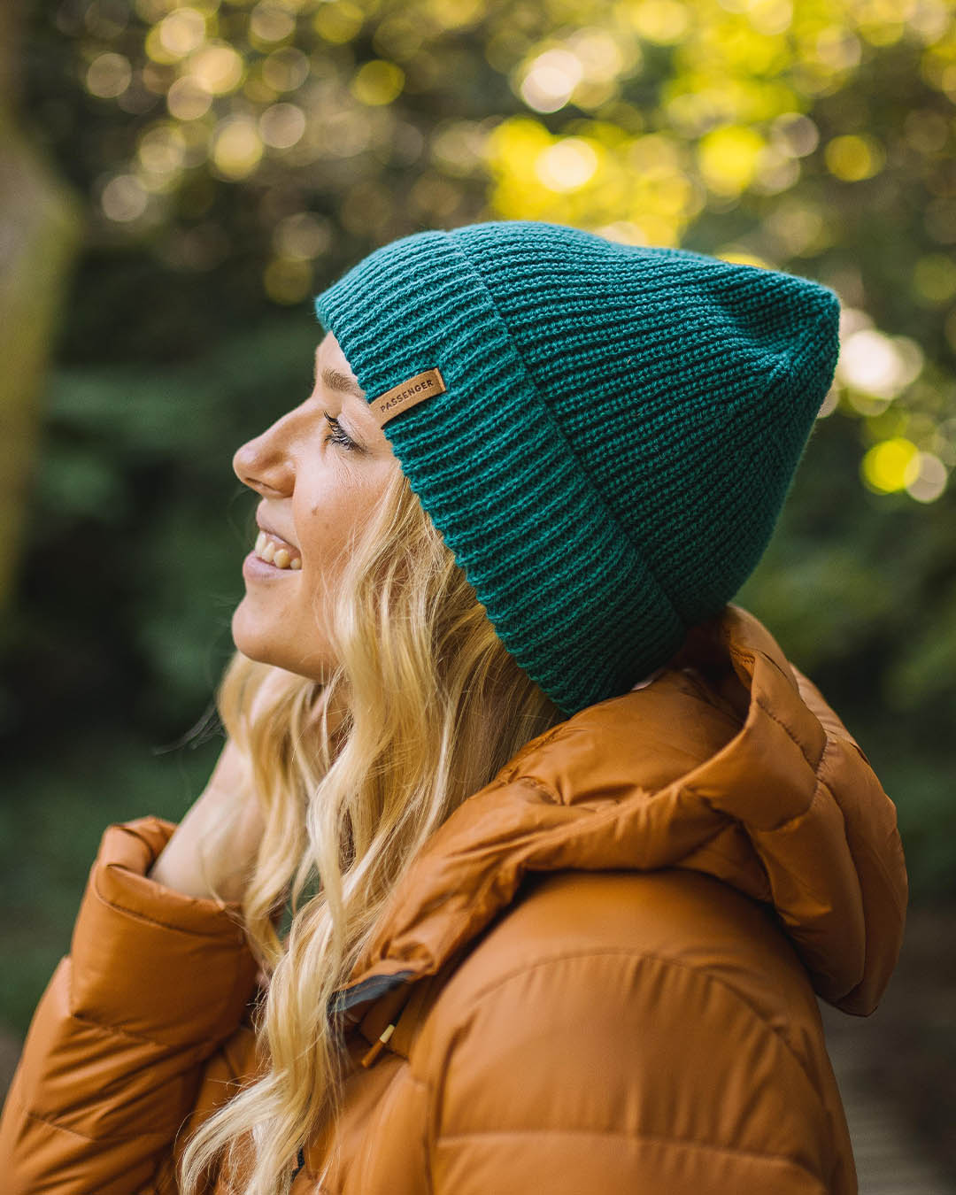 Compass Acrylic Beanie - Shaded Spruce - Lifestyle