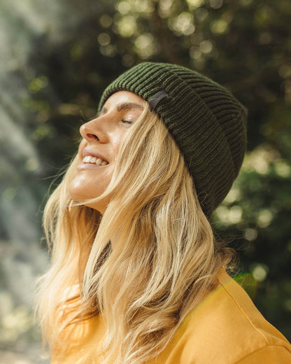 Compass Acrylic Beanie - Fir Tree - Lifestyle