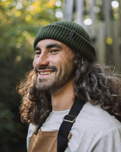Compass Acrylic Beanie - Fir Tree - Lifestyle