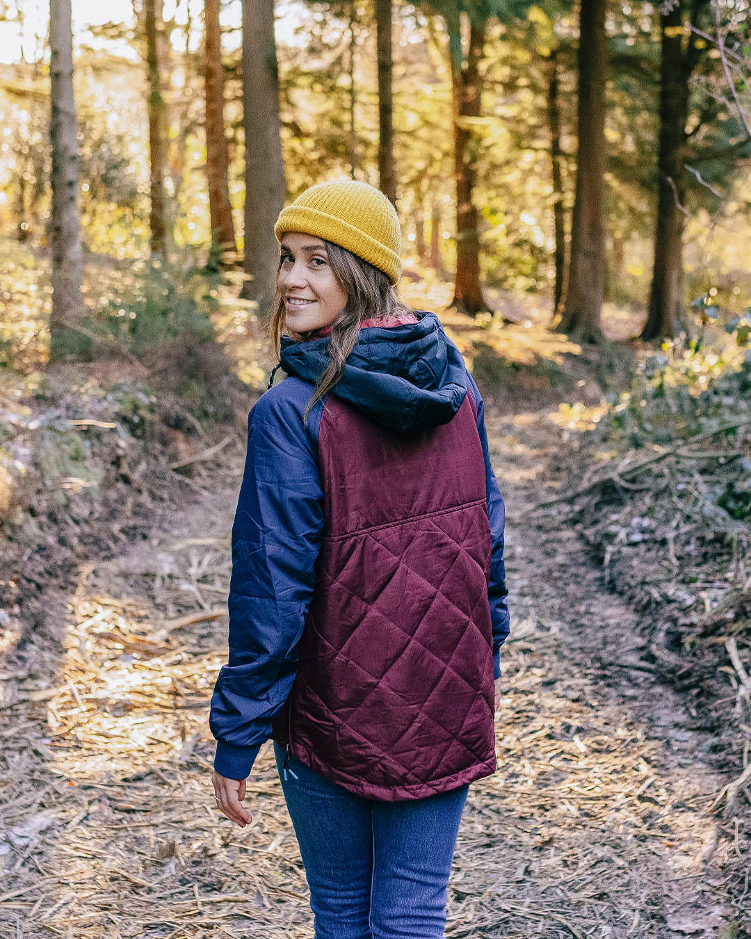 Ocean Insulated Anorak - Windsor Wine - Lifestyle