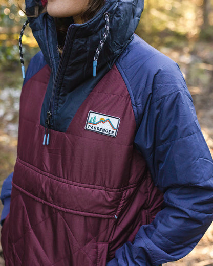 Ocean Insulated Anorak - Windsor Wine - Lifestyle