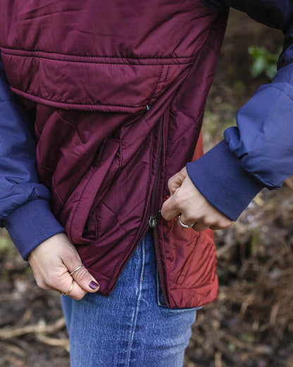 Ocean Insulated Anorak - Windsor Wine - Lifestyle