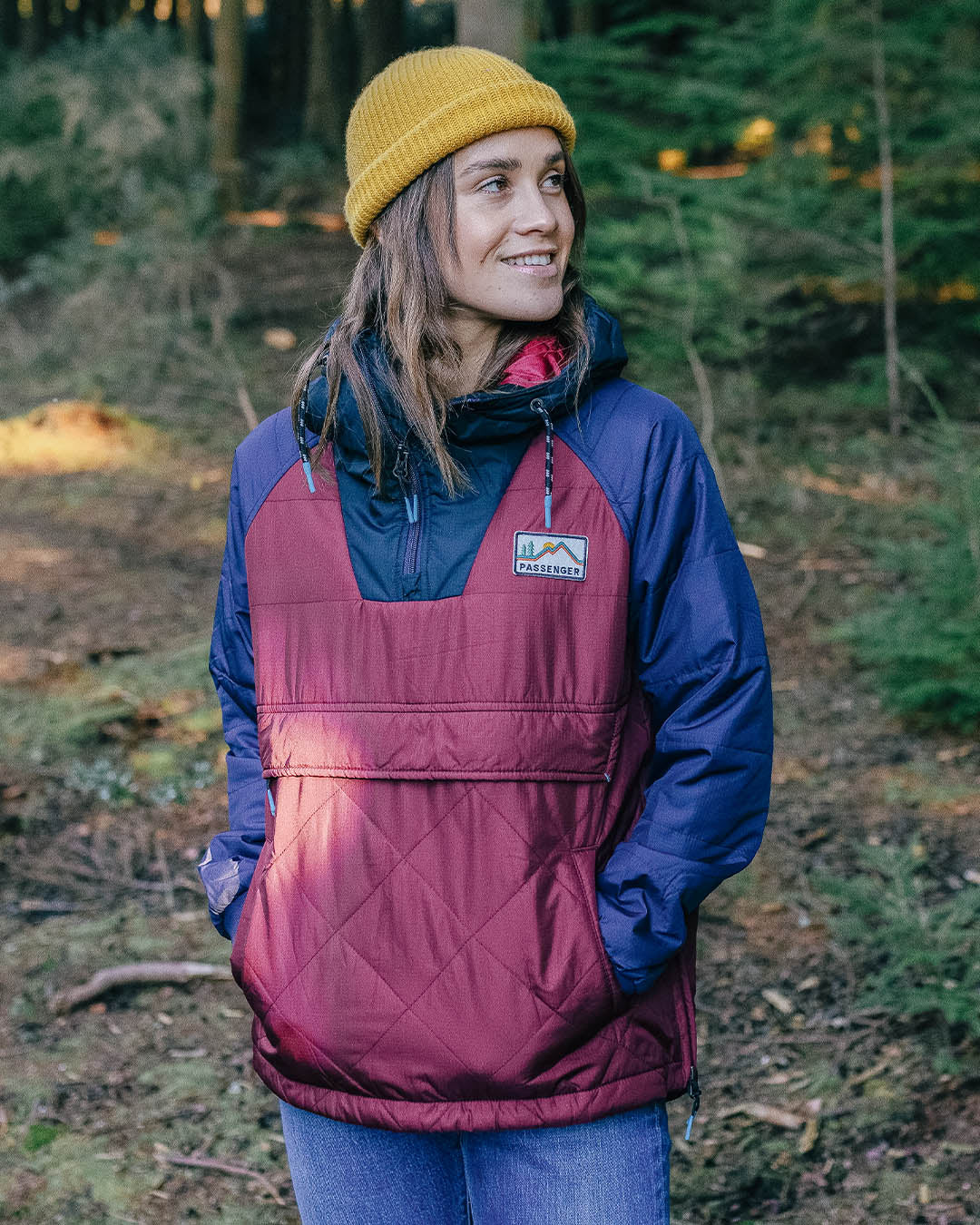 Ocean Insulated Anorak - Windsor Wine - Lifestyle