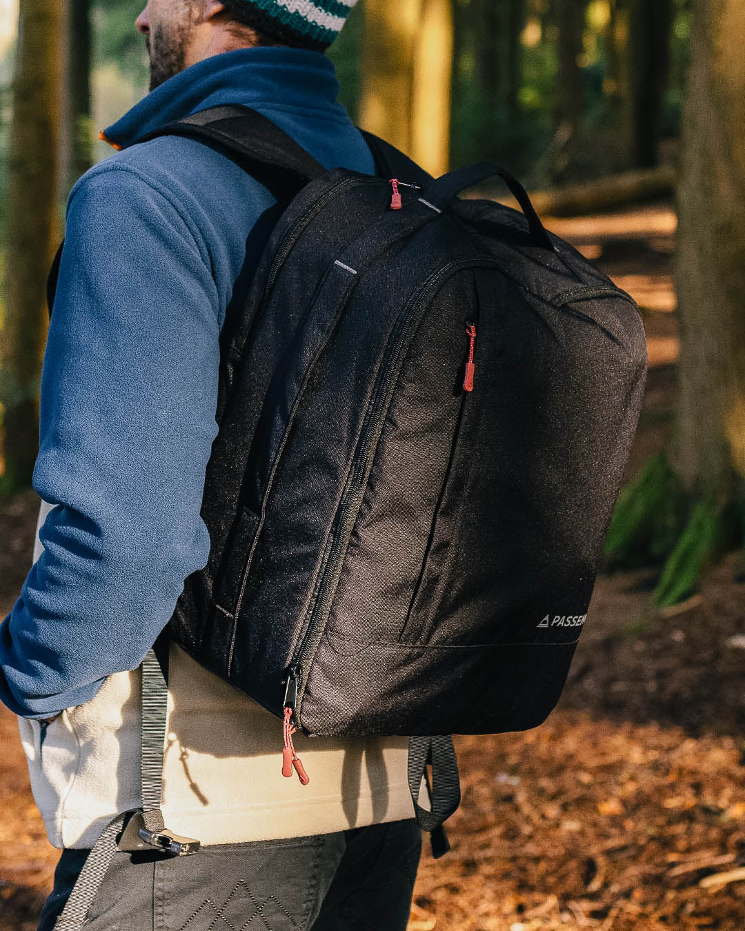Ascent Weekender 35L Backpack - Black - Lifestyle