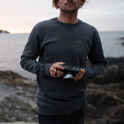 Escapism Sweatshirt - Faded Black - Lifestyle