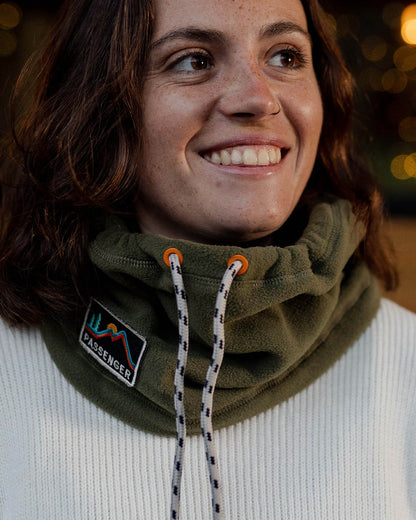 Tor Polar Fleece Snood - Khaki - Lifestyle