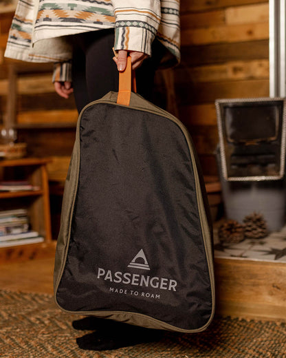 Explore Boot Bag - Black/ Khaki - Lifestyle
