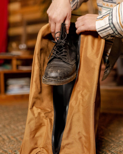 Explore Boot Bag - Golden Brown - Lifestyle
