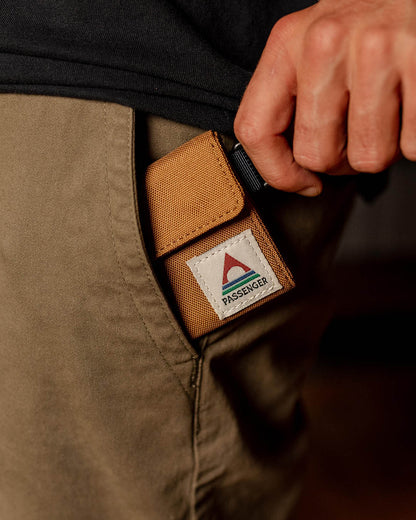 Pocket Wallet - Golden Brown - Lifestyle