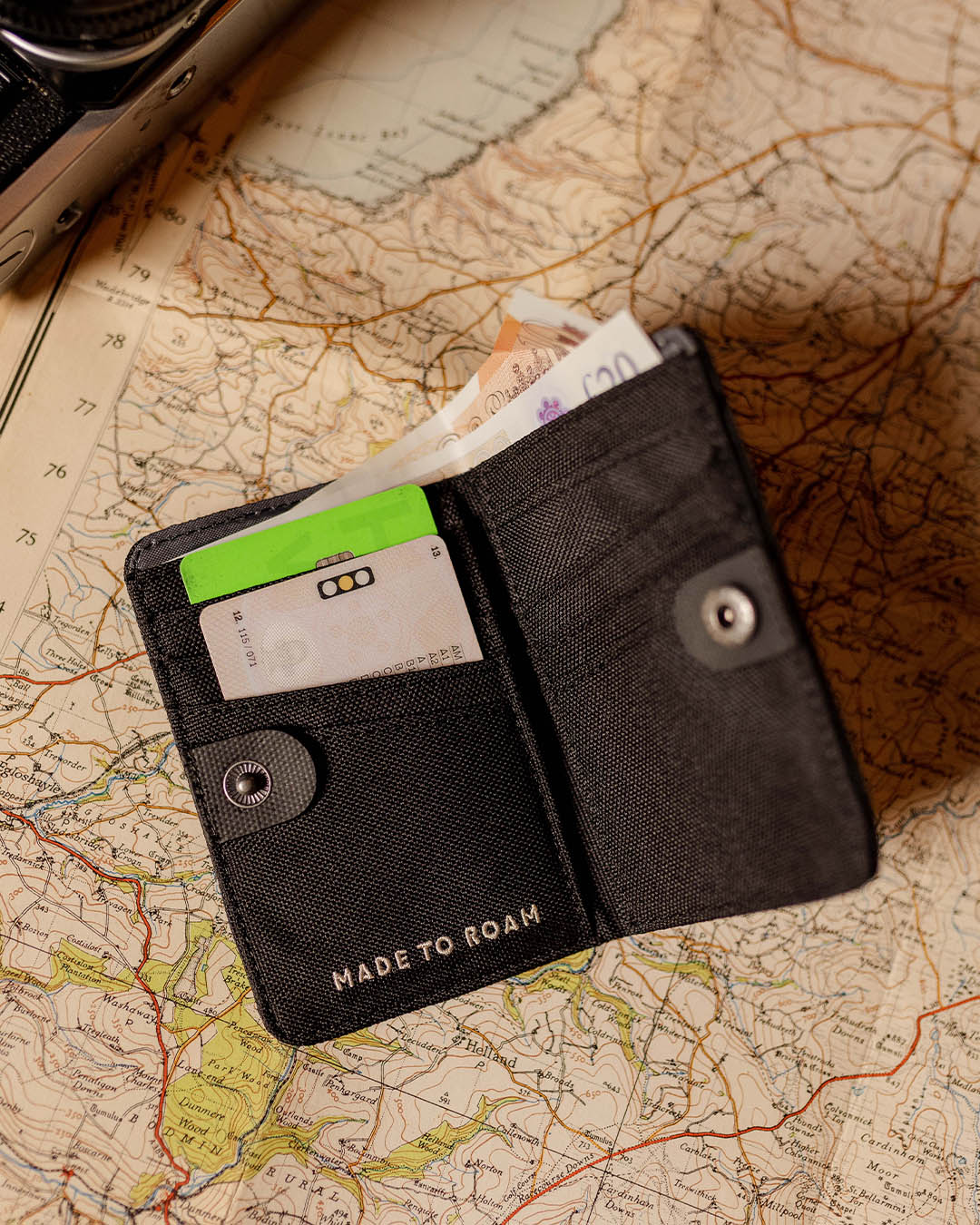 Essentials Wallet - Black - Lifestyle