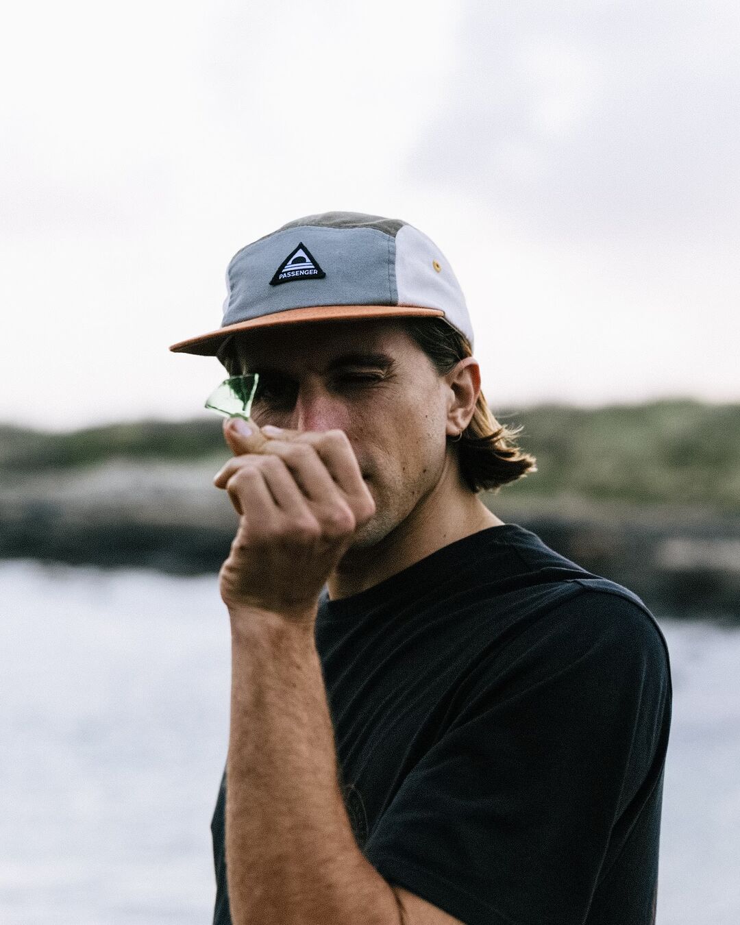 Fixie 5 Panel Cap - Apple Green Multi - Lifestyle