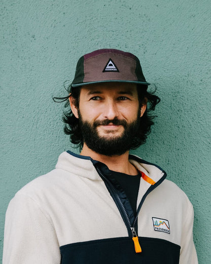 Fixie 5-Panel Cap - Grape Multi - Lifestyle - Male