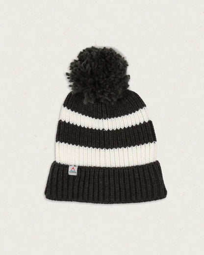 Summit Bobble Hat - Black - Lifestyle