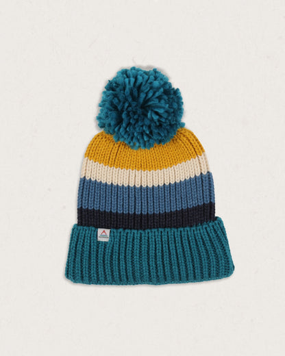 Summit Bobble Hat - Blue Coral - Lifestyle