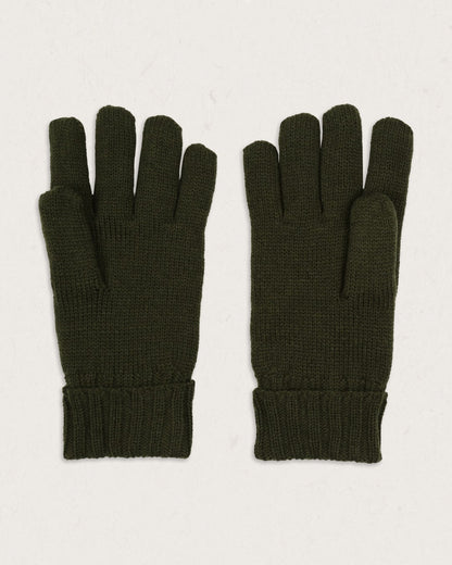 Gale Acrylic Knitted Gloves - Fir Tree - Lifestyle