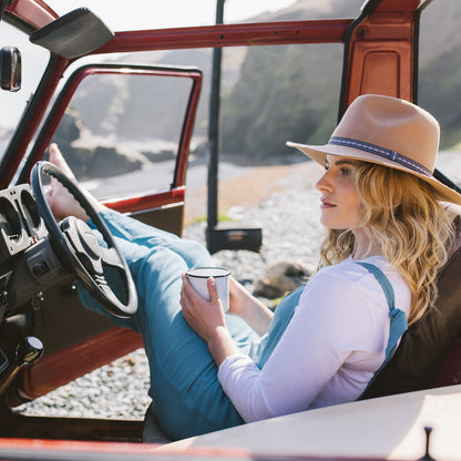 Lazy Day Dungarees - Ocean Blue - Lifestyle