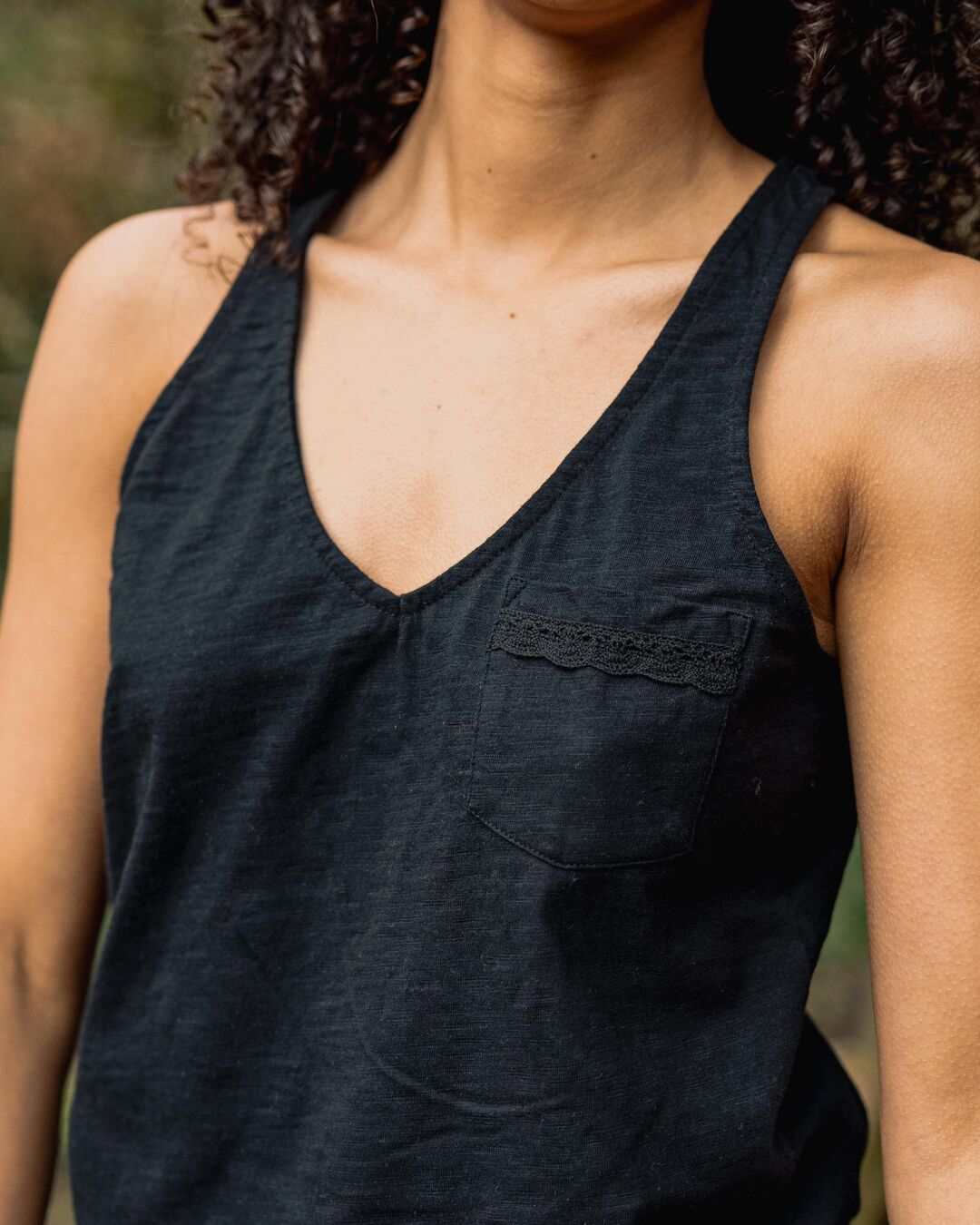 Rivergate Top - Black - Lifestyle