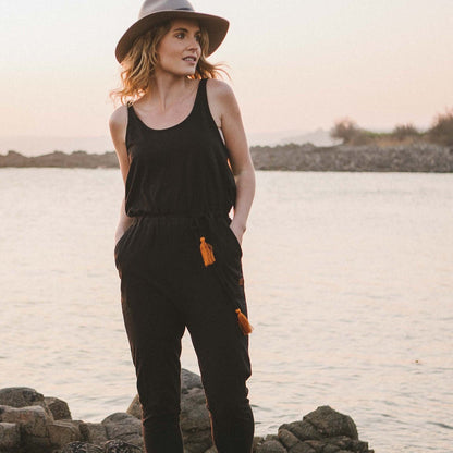Eva Jumpsuit - Black - Lifestyle