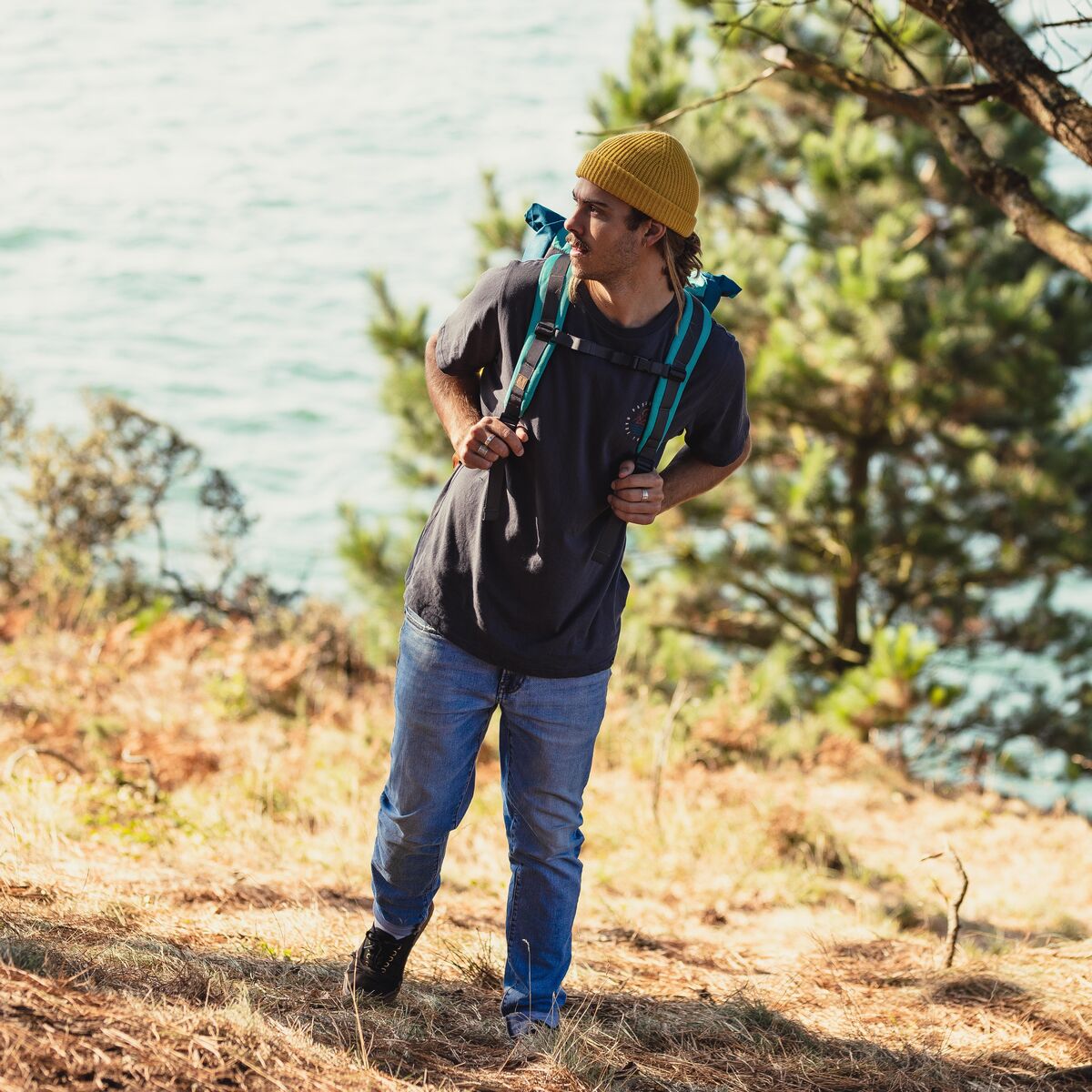 Rolltop Cooler 32L - Multi Colour - Lifestyle