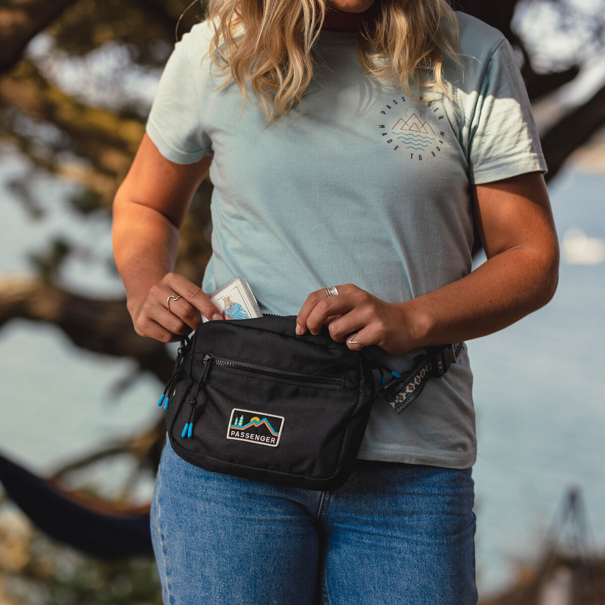 Mainland Hip Pack - Black - Lifestyle