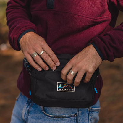 Mainland Hip Pack - Black - Lifestyle