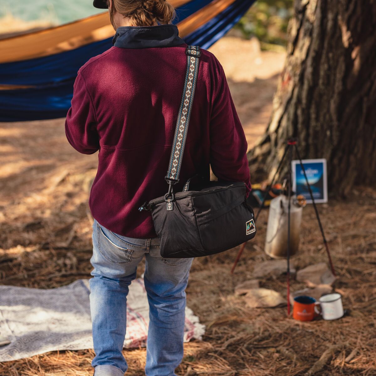 8-Pack Cooler Bag - Black - Lifestyle