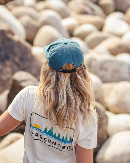 Fluke 5 Panel Cap - Deep Ocean - Lifestyle