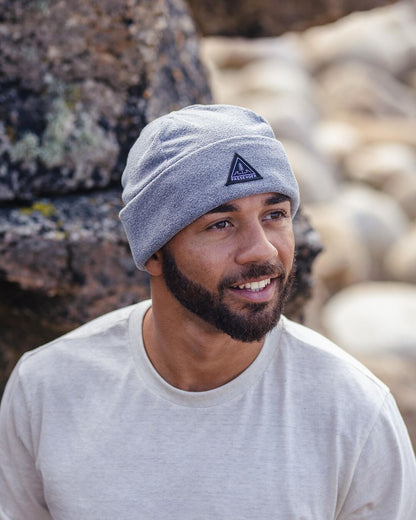 Wanderer Polar Beanie - Grey Marl - Lifestyle