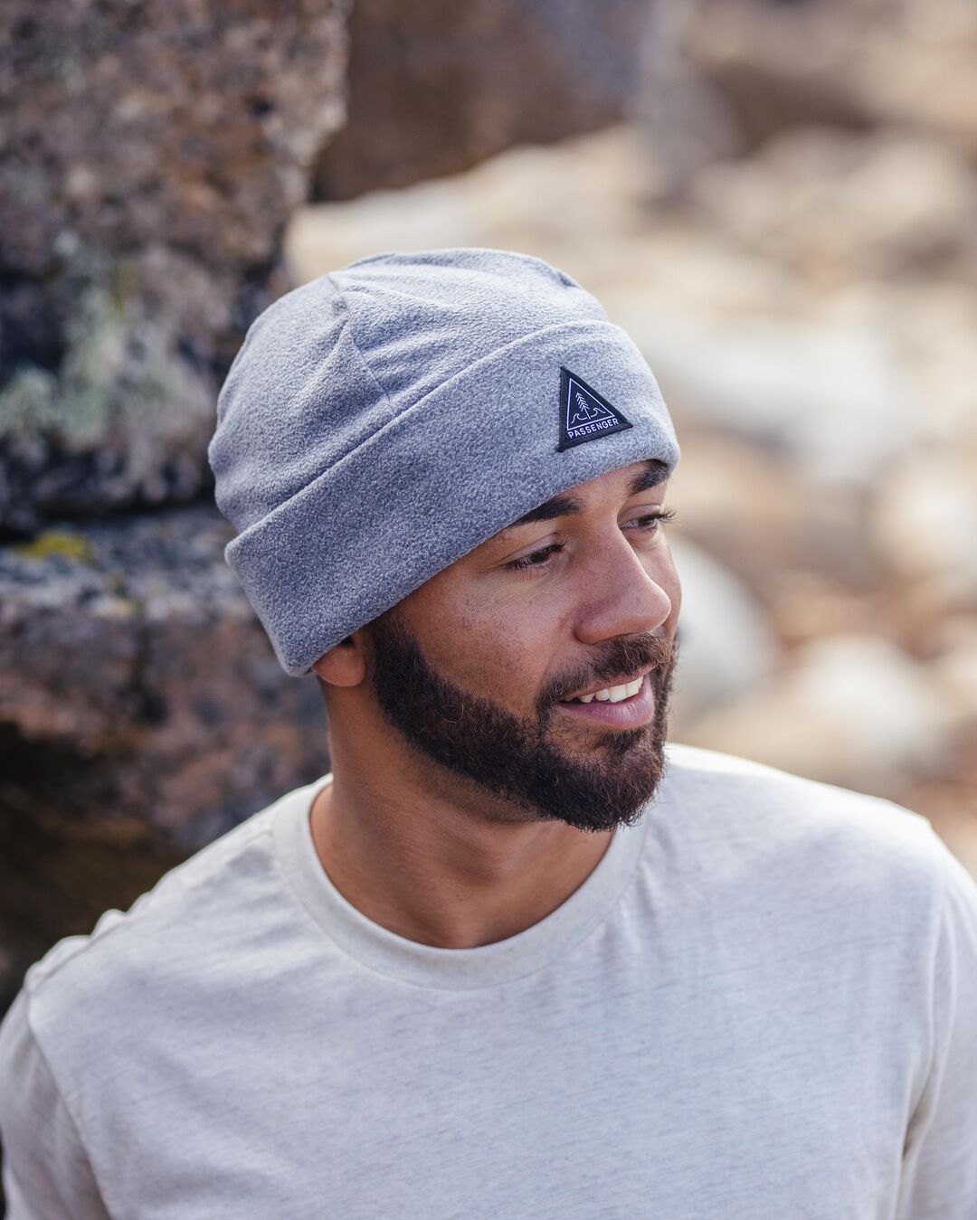 Wanderer Polar Beanie - Grey Marl - Lifestyle