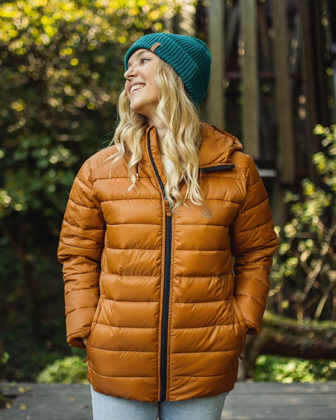 Pow Insulated Jacket - Glazed Ginger - Lifestyle