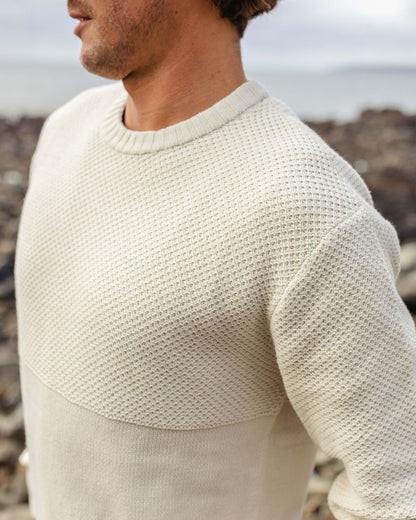 Swell Knitted Jumper - Off White - Lifestyle