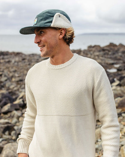 Swell Knitted Jumper - Off White - Lifestyle