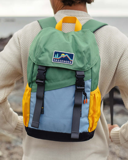 Boondocker 18L Polyester Backpack - Laurel Green - Lifestyle